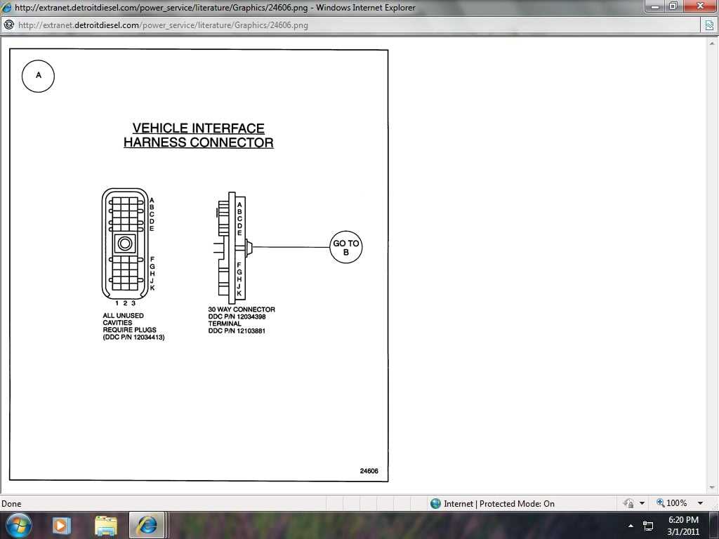 Complete Pinout For Detroit Series 60 ECM Wiring Diagram Guide